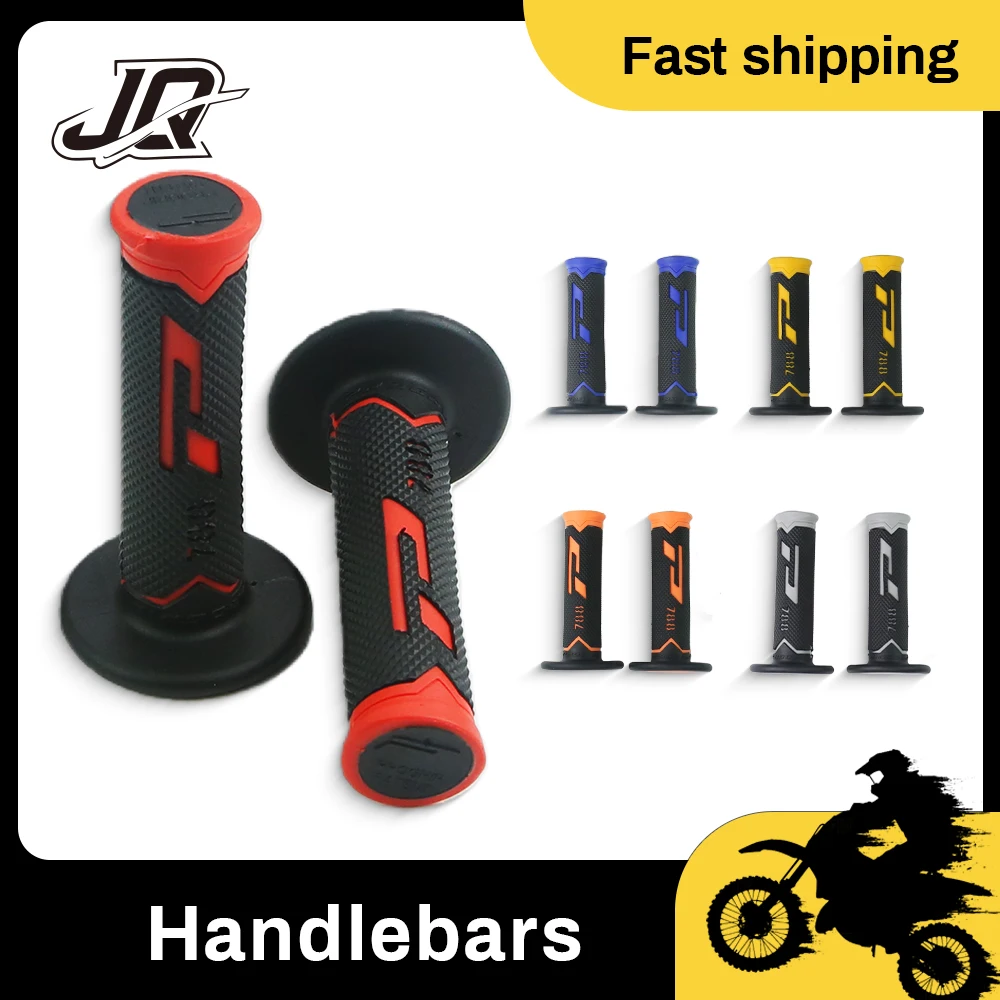 

Universal Motorcycle Handles Mashroom Grips Quick Draw Handlebars 7/8 "22 24mm Pitbike MX Grip Rubber Twist GEL GP Motocross