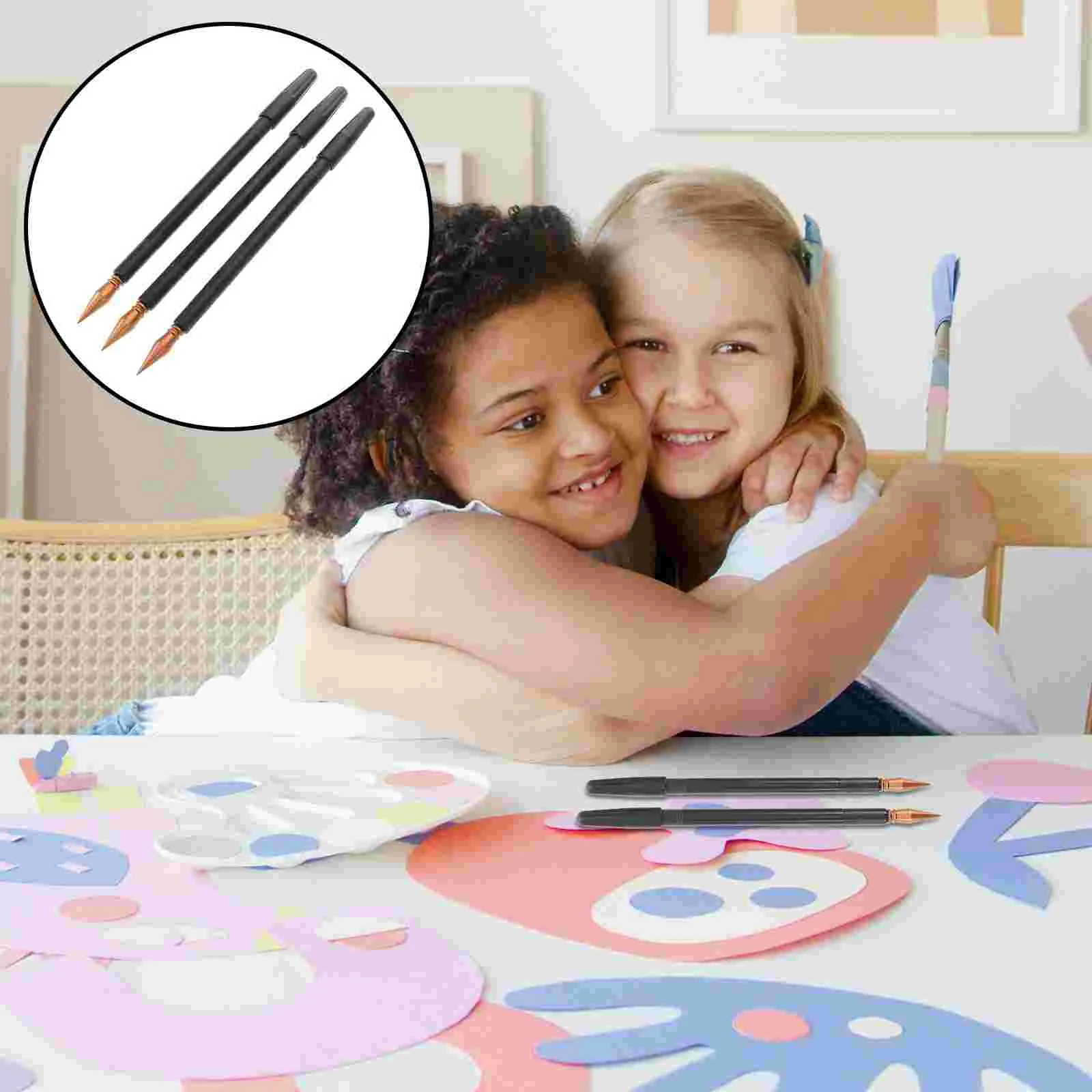 

3 Pcs Scrappers Tool Scratch Painting Pen Paper Stylus Pens Multifunction Scratching Drawing Child