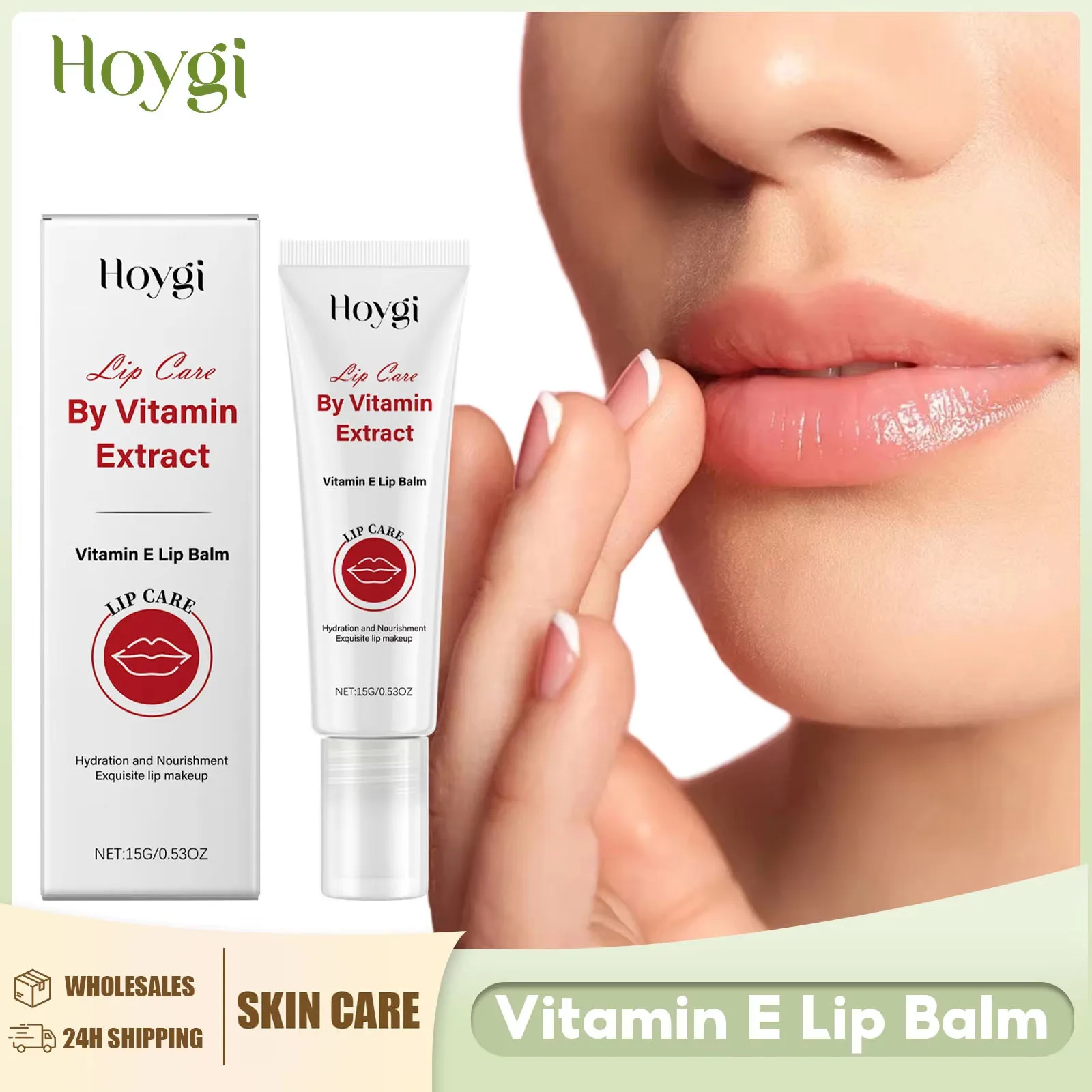 Vitamin E Lip Balm Improve Dullness Anti Cracking Reduce Lip Lines Moisturizing Prevent Dryness Nourishing Beauty Health Product