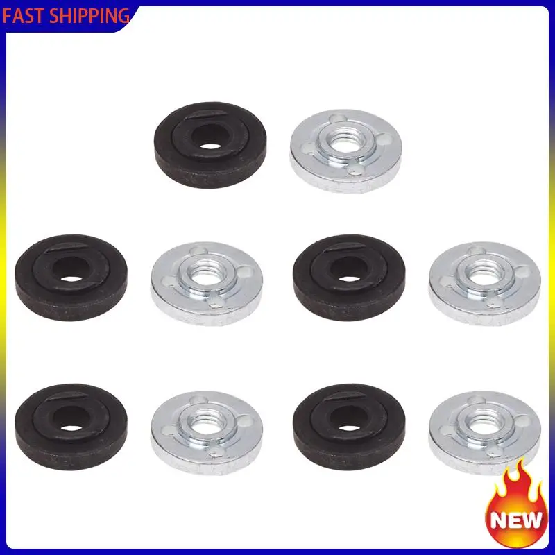 

Especial 10Pcs Replacement Angle Grinder Part Inner Outer Flange For 9523