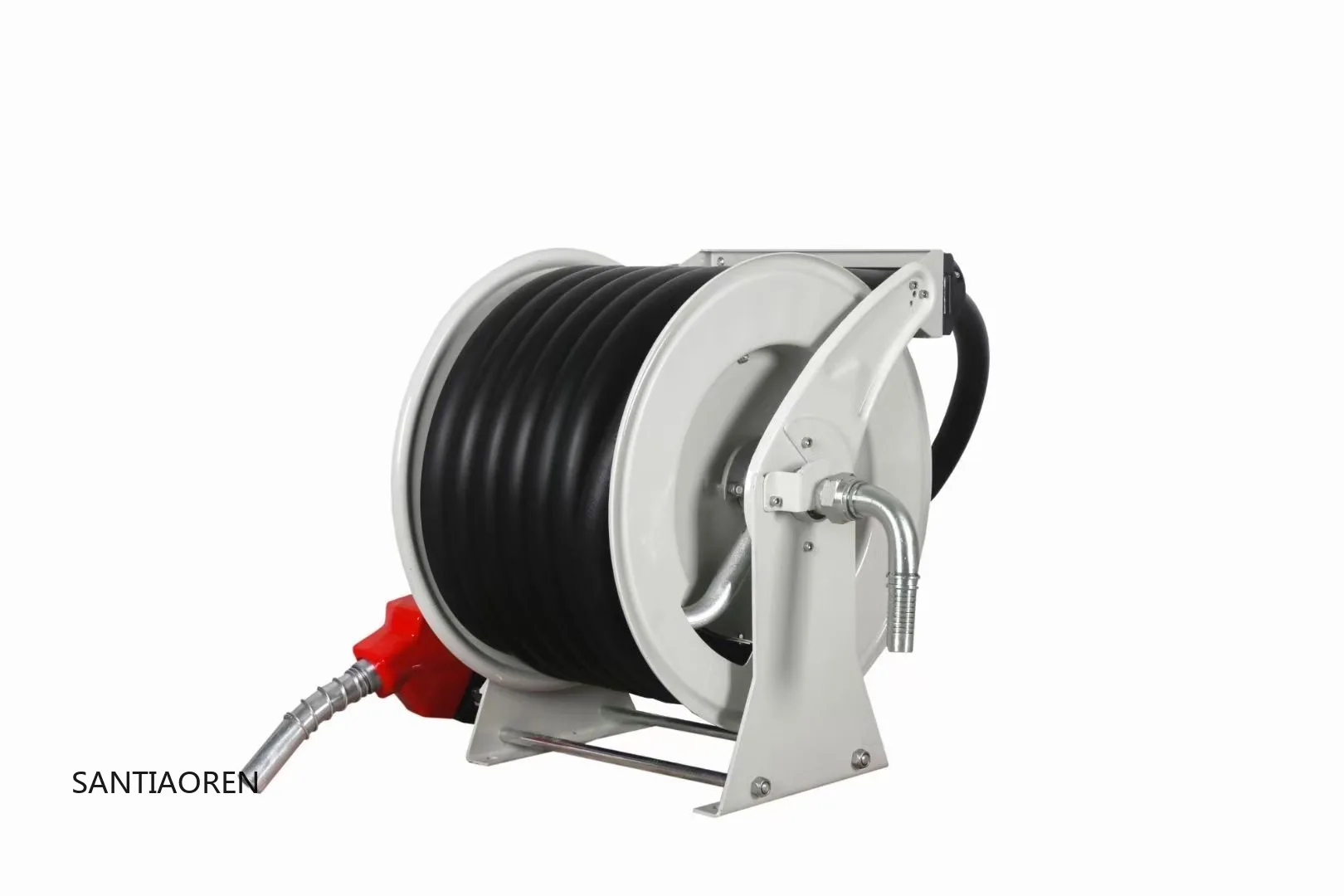 

Manual Engine Oil Hose Reel With Dual Arm Fuel Truck Hose Reel 1/2'',3/4'',3/8''