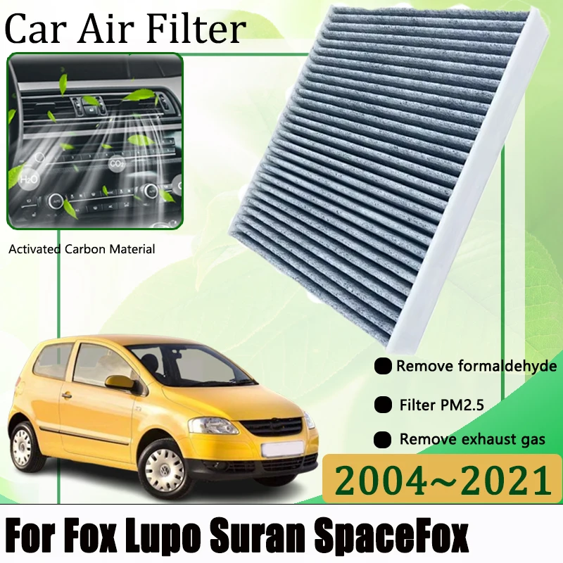 Air Filter For Volkswagen VW Fox Lupo Suran SpaceFox 2004-2021 2008 2012 Automobiles Filters Prevent Dust Car Accessories Tools