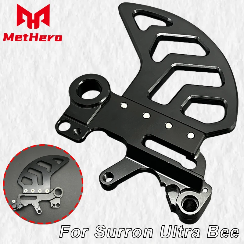 

Fit For Surron Ultra Bee Aluminum CNC Rear Brake Caliper Disc Guard Dirt Bike Motorcycle Accessories