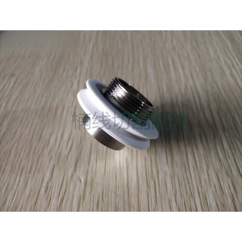 

EDM Lower Pinch Roller CH601 (Ceramic+Stainless) OD46*H28mm for CHMER CW Series, HW Series AW-5SL wire-cut edm machine