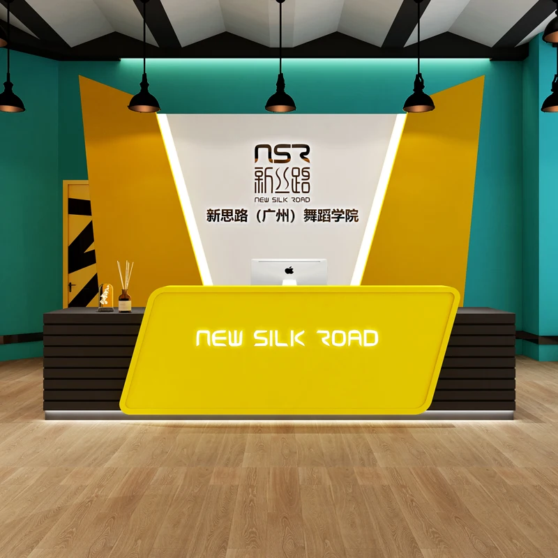X-S Dance studio front desk, art gallery, bar, pet store, stationery store checkout page customization HG
