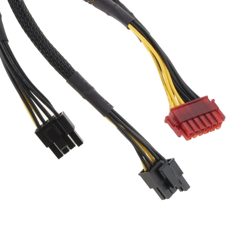 2023 新 12 ピンに 2 PCIE 8 ピン (6 + 2 ピン) グラフィックスカードモジュールケーブル Enermax モジュラー電源ケーブルスリーブ