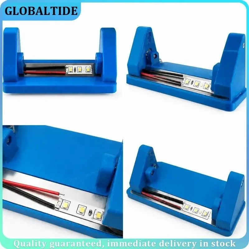 LED Soldering Station Circuit Board Holder with Light Non Slip Base Alligator Clips Electronics Repair Welding Tool for LED