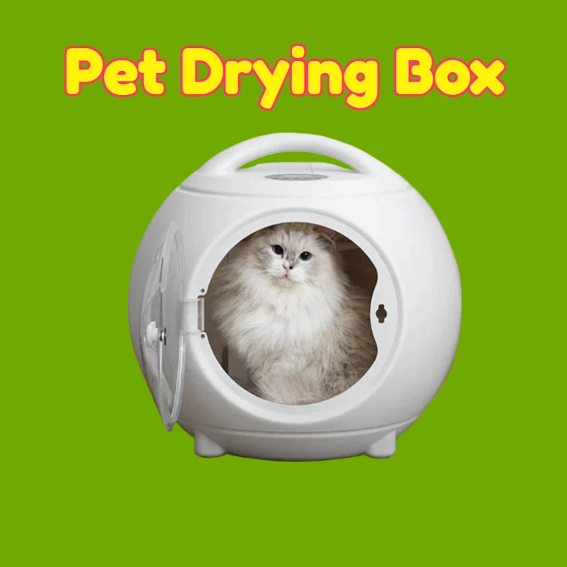 

2026 New Pet Drying Box for Cats Dogs, Household Disinfection & Drying Machine, All-in-One Grooming Hair Dryer for Bathing