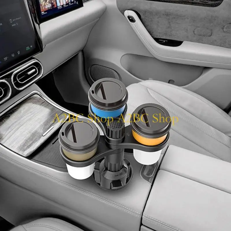 A2BC 3 in 1 Cup Mount Holder 360 Degree Rotating Expander Adapter Insert Cup Holder