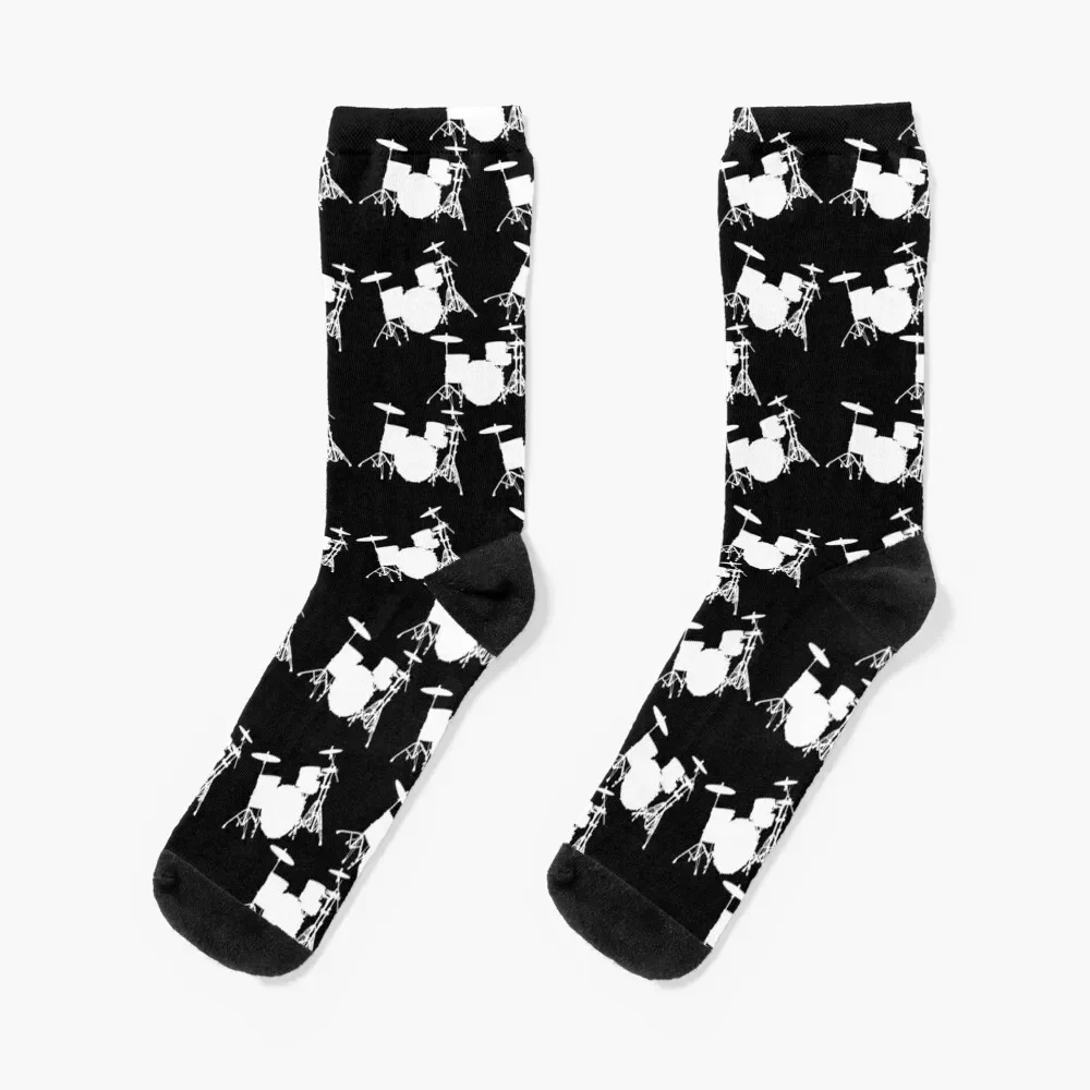 All Over Drums/ Drummer white Socks shoes designer custom sports Male Socks Women's