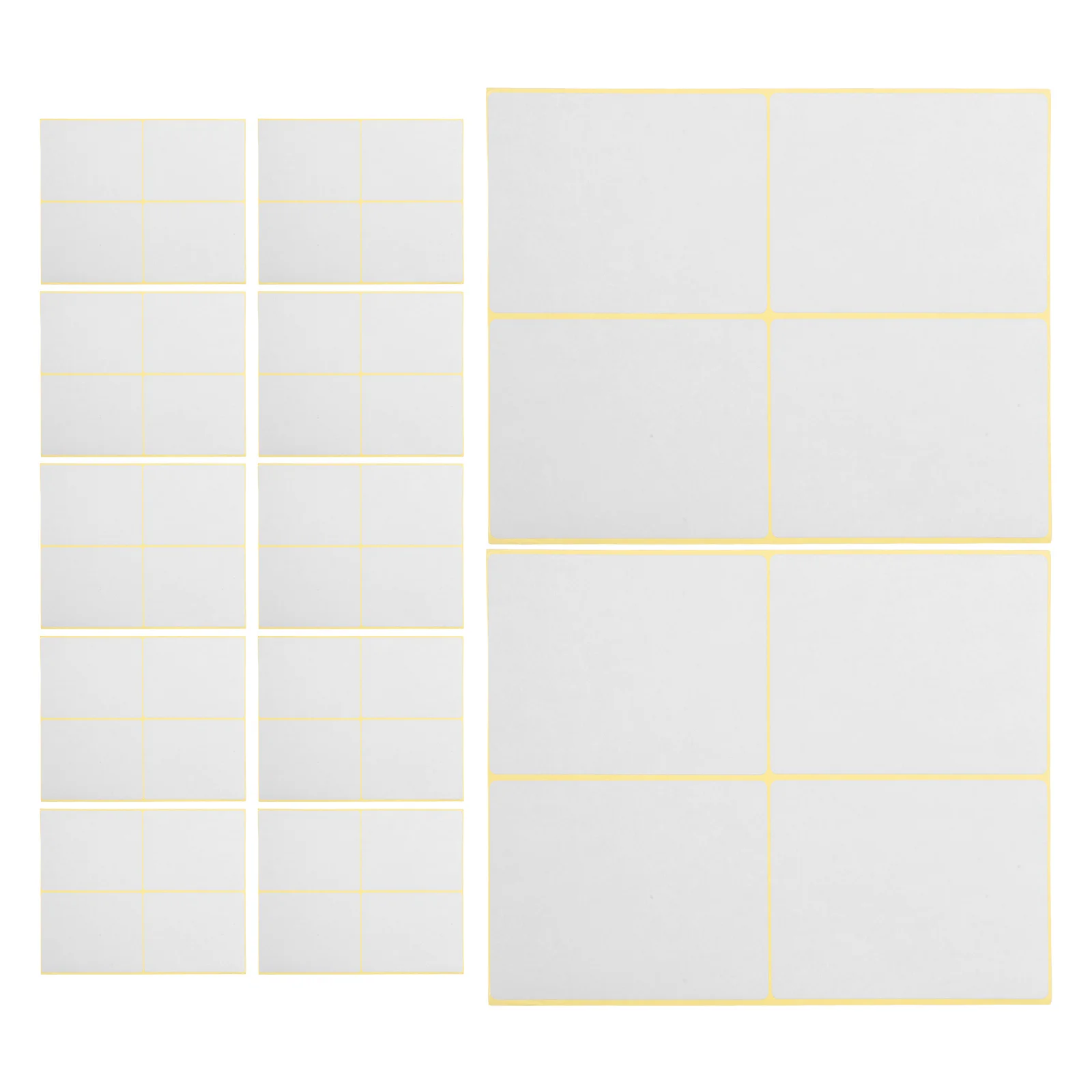 

30 листов пустые записываемые адресные этикетки, самоклеящиеся для конвертов, коробок, доставки, почтовой упаковки, наклейки, этикетки для переезда