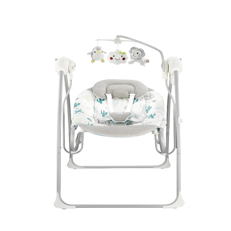 Music Baby Swing Vibrating Rocker with Washable Cushion and Cute Toys