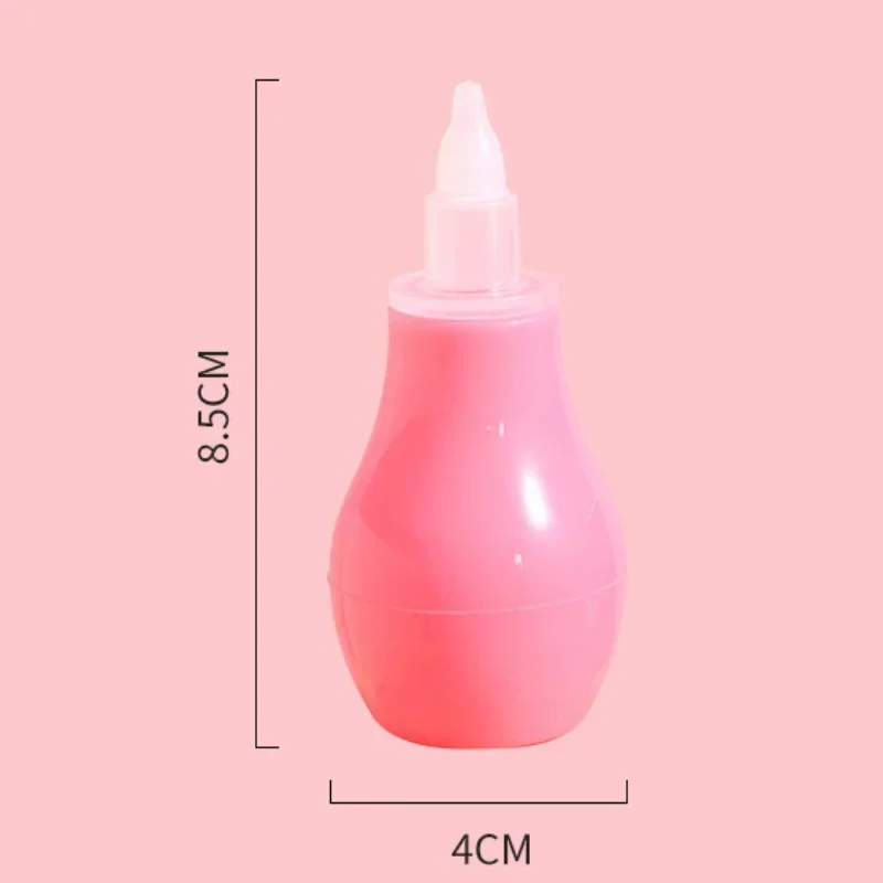 New Born Silicone Baby Safety Nose Cleaner Vacuum Suction Children Nasal Aspirator New Baby Care Diagnostic-tool Vacuum Sucker