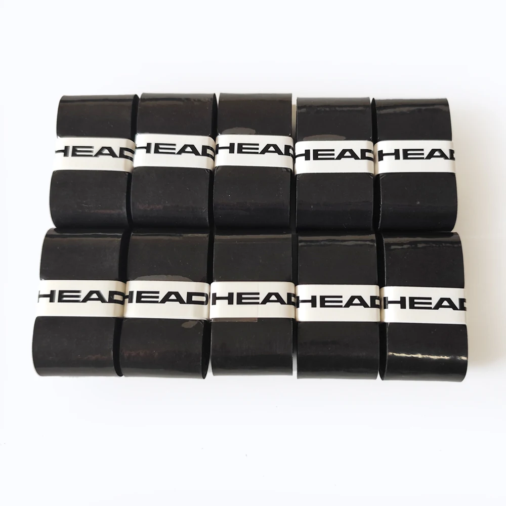 12PCS HEAD Tennis Racket Overgrip Sweat Band Absorption Grip PU Badminton Racket Handle Grip Tennis Griptape Padel Racket Grip