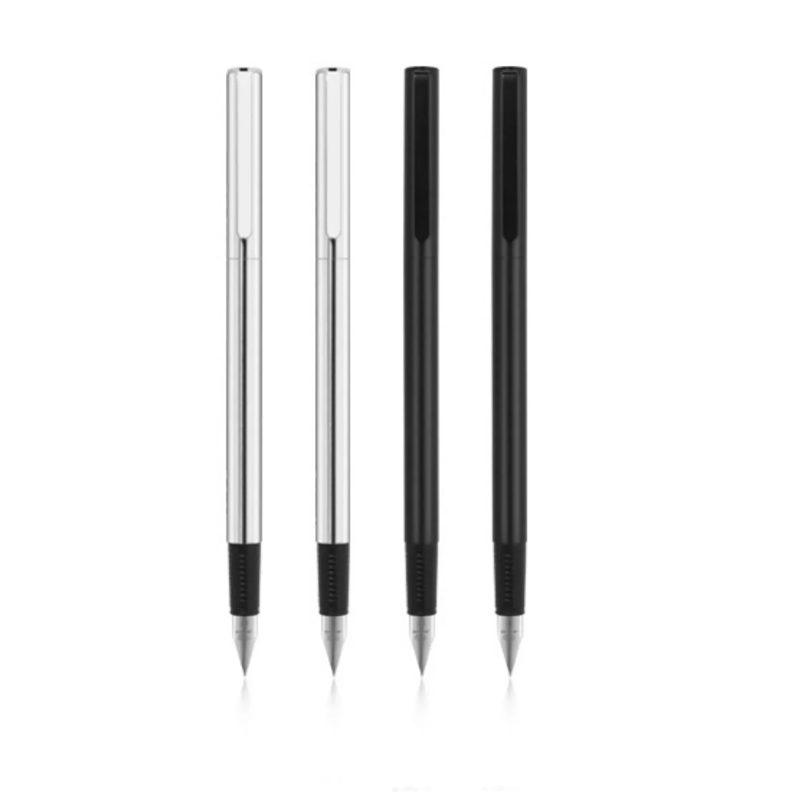 

Jinhao 65 Steel Metal Fountain Pen Business Office Writing Signature Pens