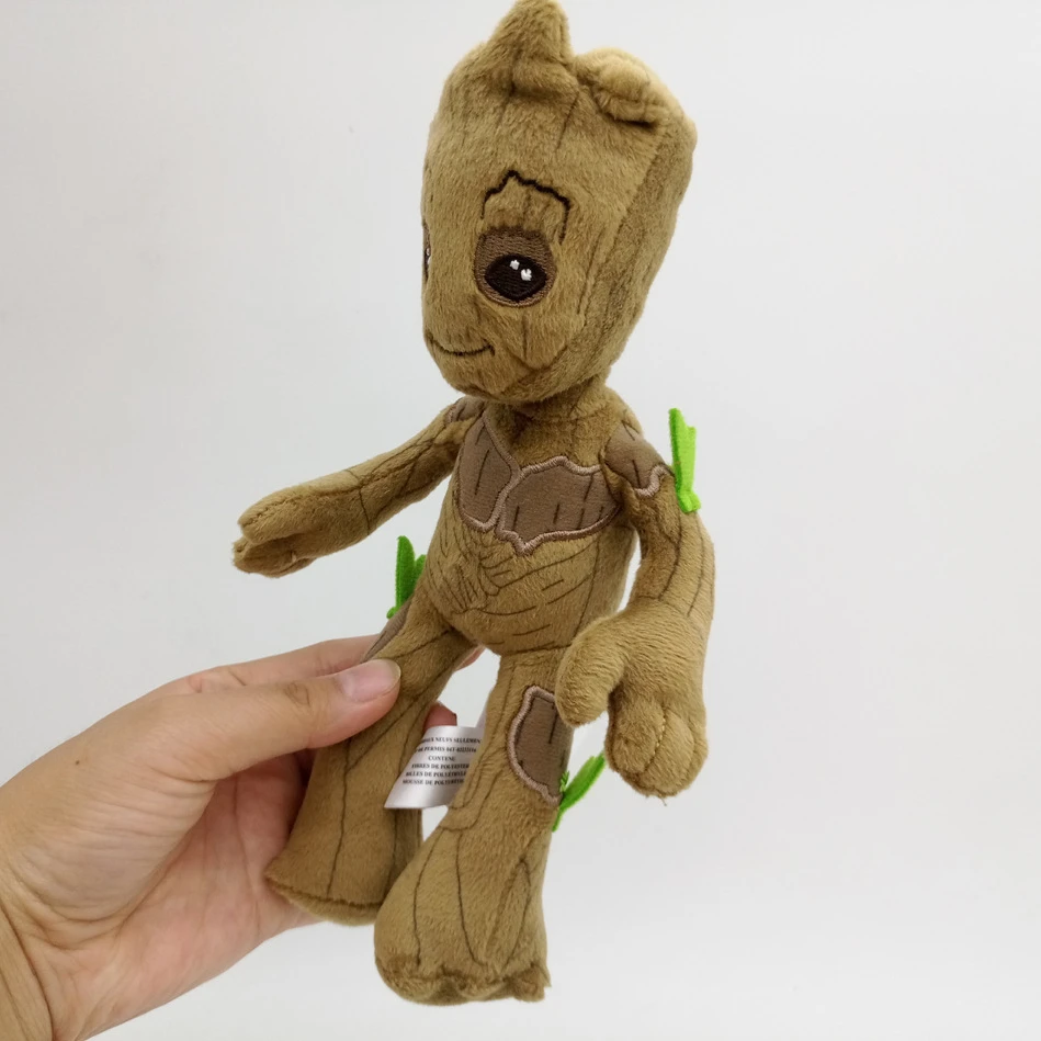 22cm Disney Plush Guardians of The Galaxy Groot Plush Toy Doll Puppet Ornament Gifts Groot Action Figures Collection Decoration