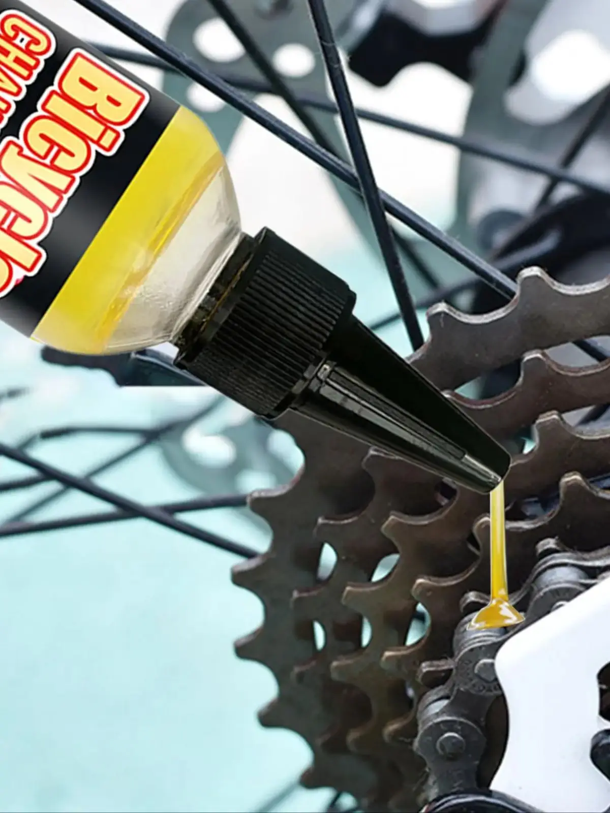 AliExpress 100ml Bicycle Lubrication Oil Waterproof Lube for All Chains Friction Reduction Improved Wattage Output Dust Proof Motor Oil