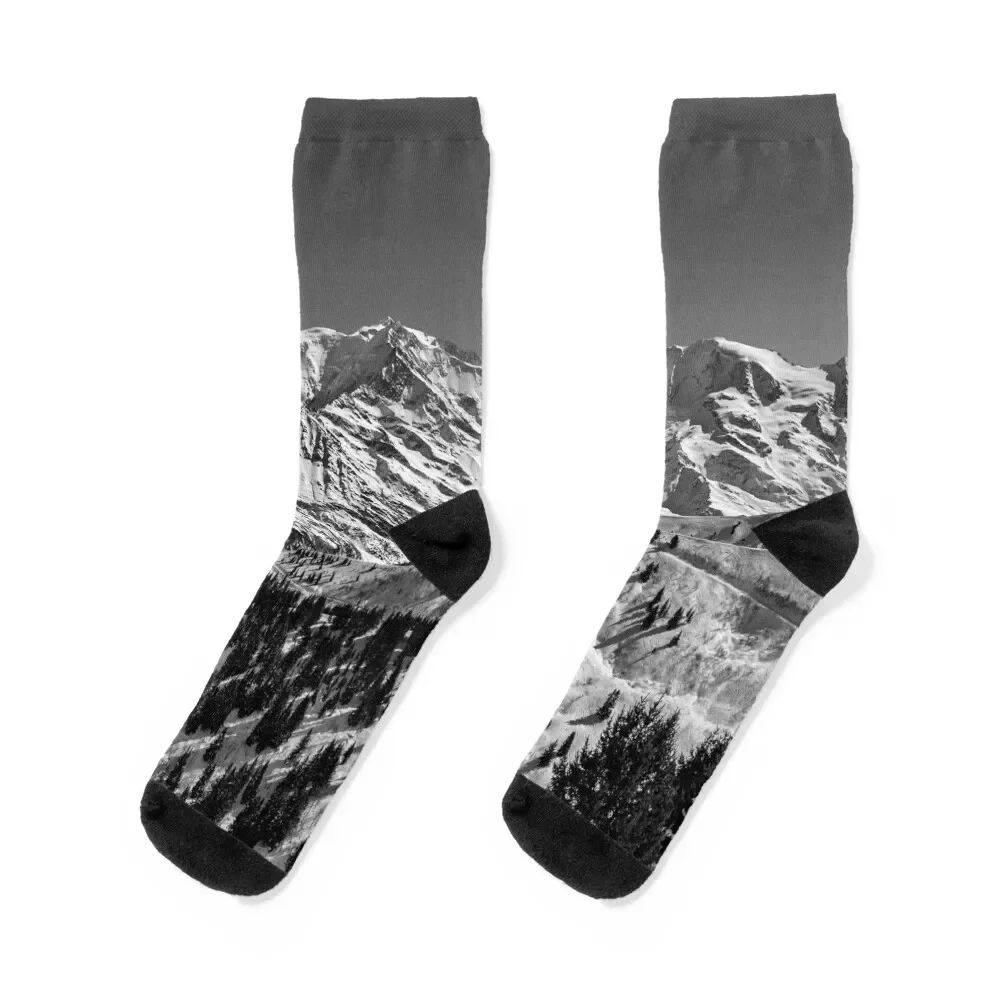 

Mt. Blanc Socks sport sheer hockey hiking Luxury Woman Socks Men's