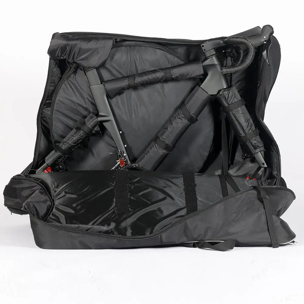 

bicycle loading luggage road car loading packaging checked universal wheel luggage