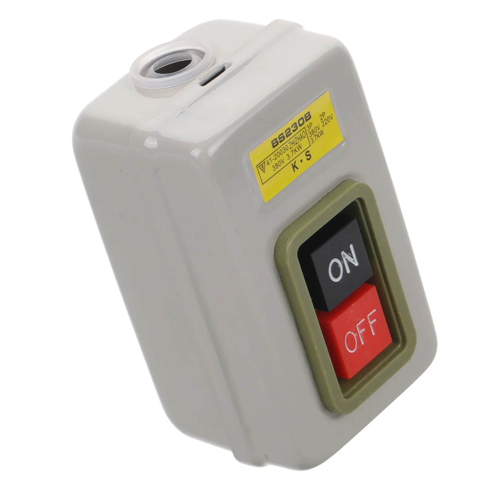 Power Switch Button Rocker Lighted Toggle Switch on Off Starter Control Box for Machinery Industrial Equipment Safe Efficient view 2