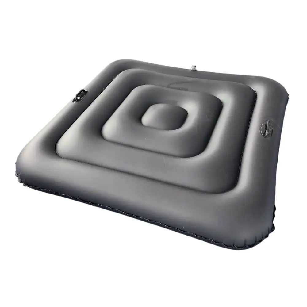 Inflatable Pool Cover for Square Bathtubs 135cm Diameter Energy Saving PVC Material with Leak for proof Valve and Water