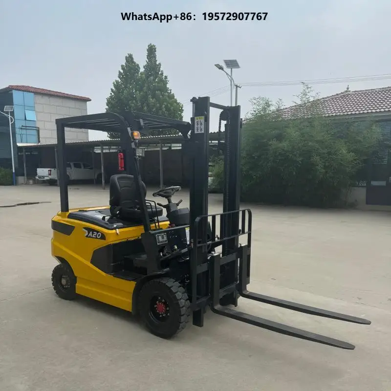 Hot Selling CPD-20 Lithium-Ion Solid Tire Hydraulic Loading/Unloading Electric Lifter Forklift