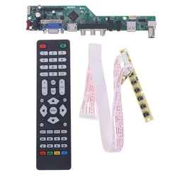 T.SK106A.03 Universal LCD TV Controller Driver Board V53 analog TV motherboard