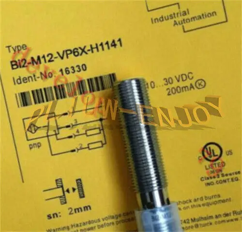 

1PC New TURCK Bi2-M12-VP6X-H1141 Proximity switch