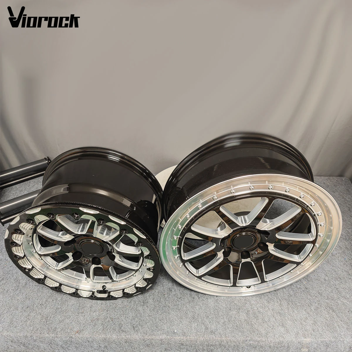 Hot-selling True Beadlock Drag Racing Car Rims Forged Wheels Fit for Cadillac CTS-V/ATS-V Chevrolet Corvette C5/C6/C7/C8/Z06/ZR1 view 4