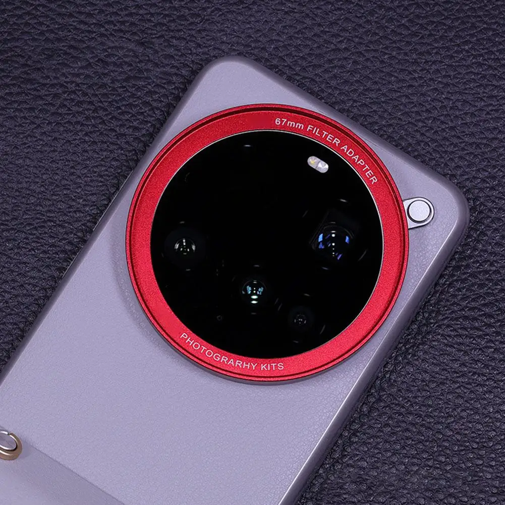 Адаптер объектива 67 мм для комплекта фотосъемки Xiaomi 15 Ultra, рамка-адаптер, бленда, устойчивая к царапинам пылезащитная крышка
