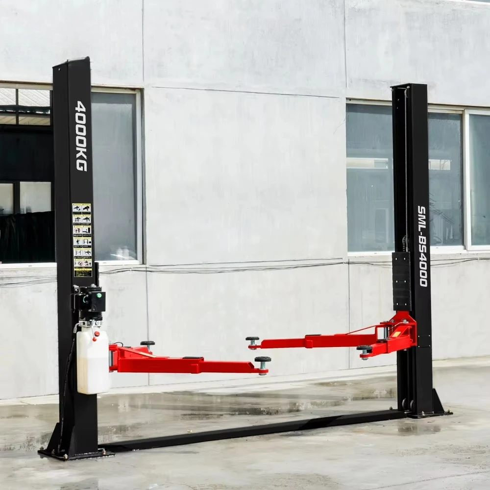 Heavy Duty Low Celling 11000lb 4 5 6 Ton Hydraulic Automotive Vehicle Car Lifter Repair Hoist 2 Post Car Lift for Sale