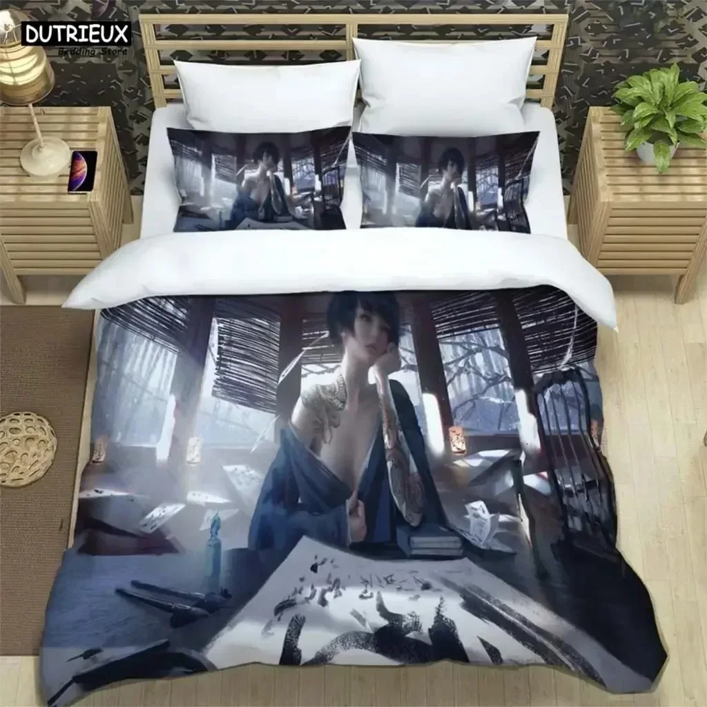 

Luxury New 3D Print Sexy And Enchanting Beauty Printed Bedding Soft And Comfortable Fashion Gift For Friends Bedding Sets