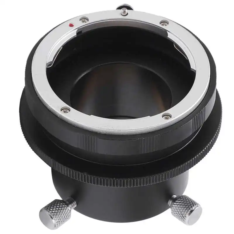 Full Metal Macro Lens Adapter Manual Focus M42x0.75 Thread for Nikon F Mount Lens to 1.25in Telescope Eyepiece