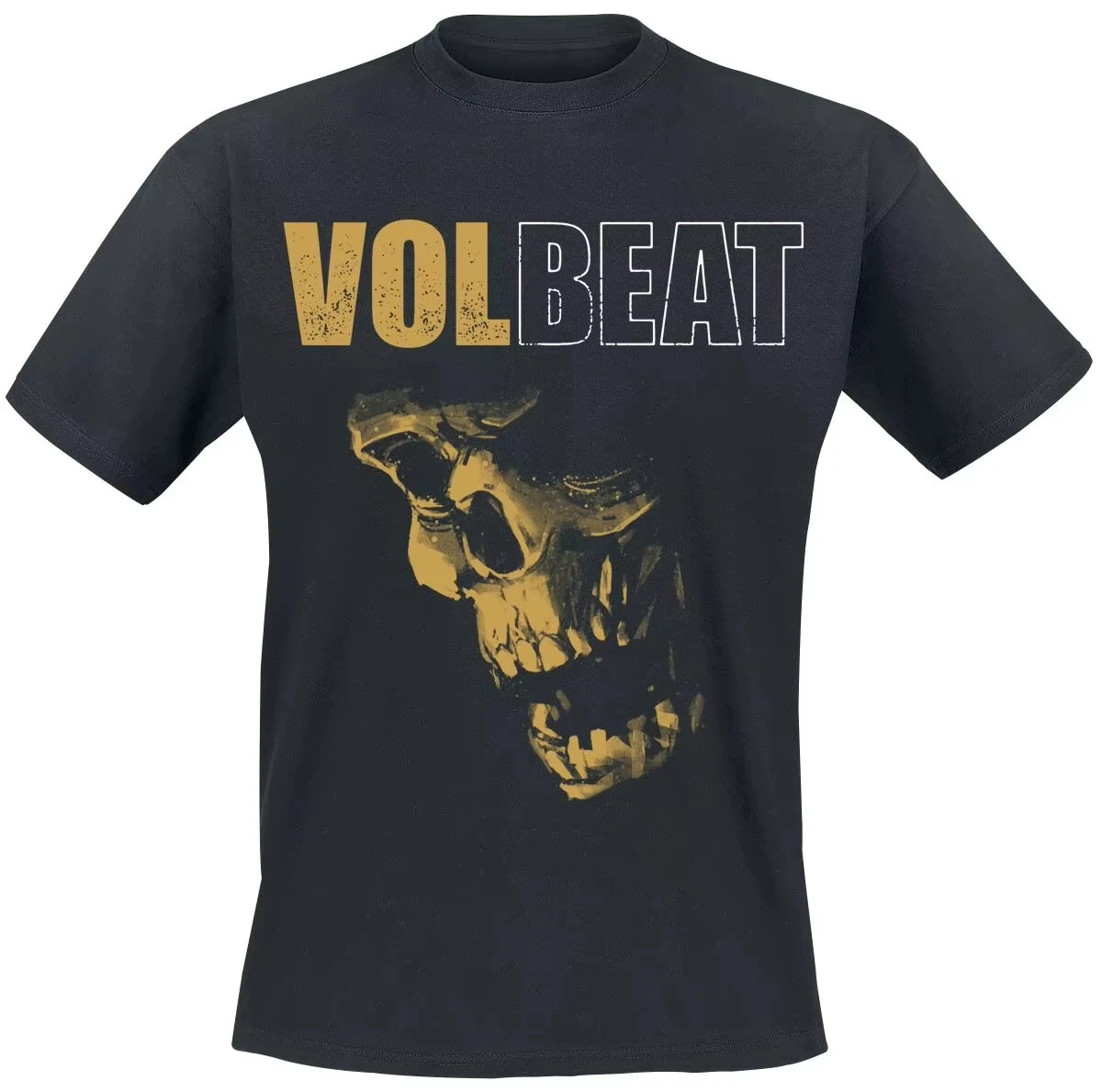 2026 New Cool Hot Volbeat Ornate Winged Skull Print Cotton T-shirt Men Women Rock Band Unisex Tee