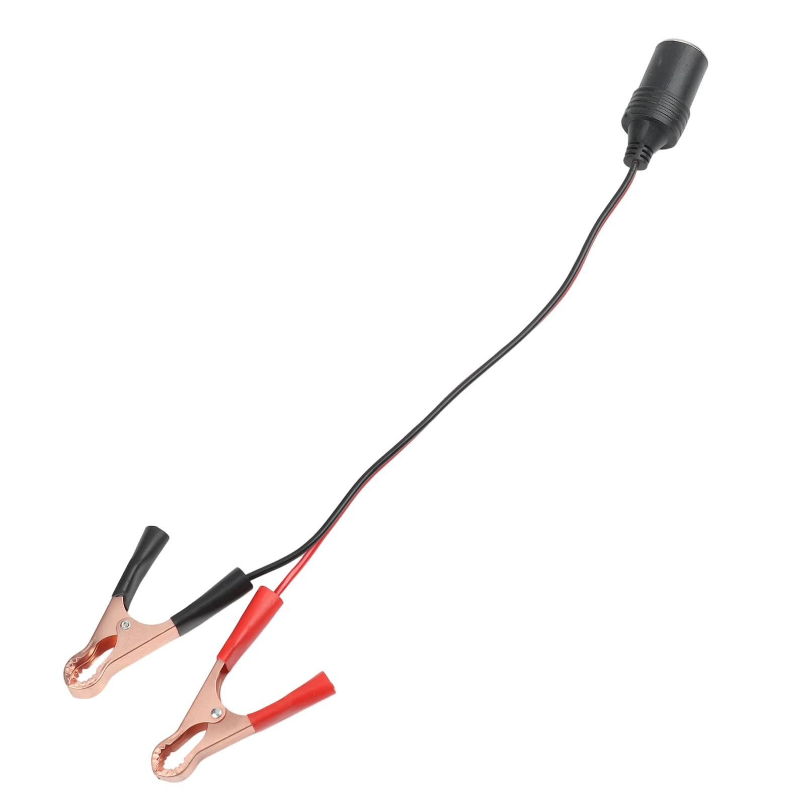 Battery Socket Individual Lines Are 35 Cm Long 12V Battery Clamp Copper-Plated Clips Lightweight Build For 12V Devices