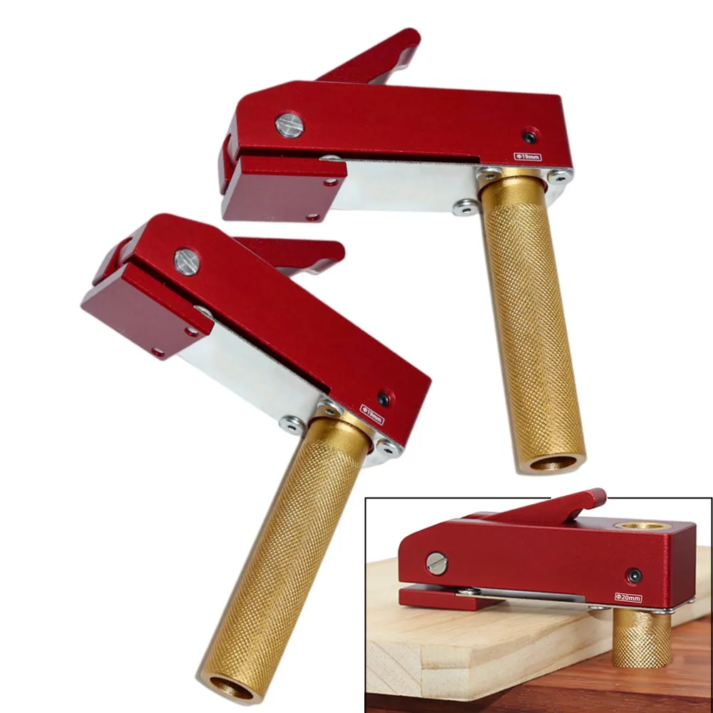 For 19/20MM Holes Workbench Quick Acting Hold Down Clamp,Woodworking Bench Dog Clamp Fast Fixed Clip Tools