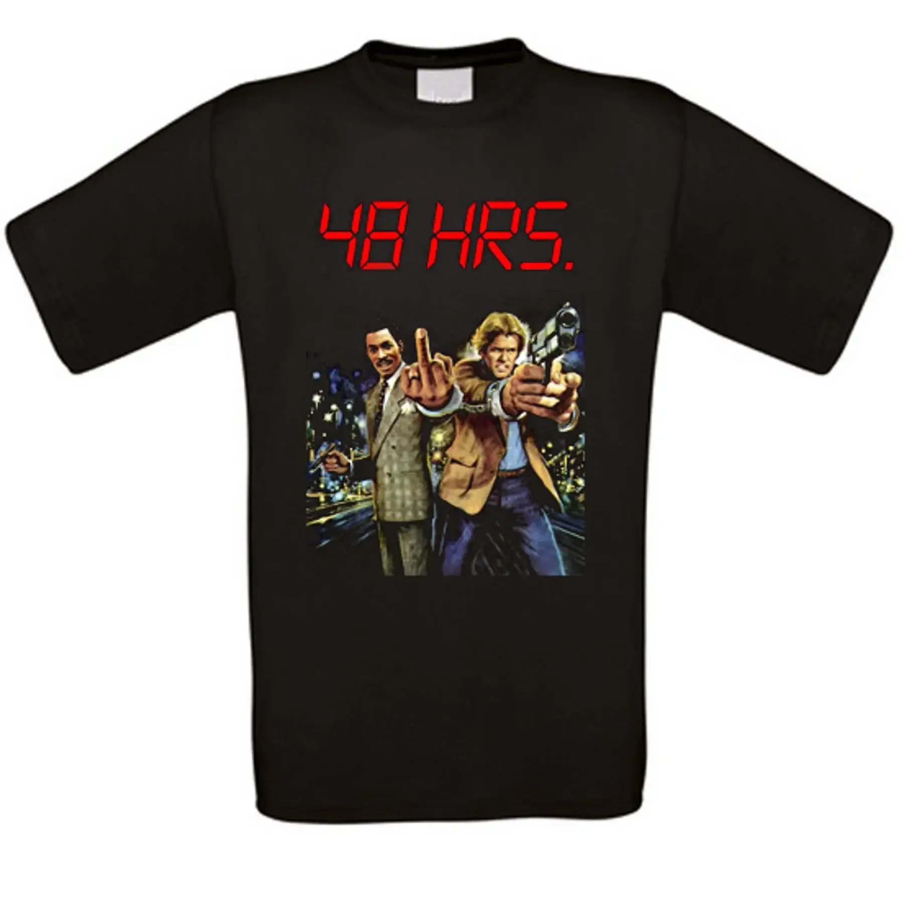 48 horas. Sólo 48 Ore Fa Nick Nolte Murphy Culto Película Camiseta Tutte Taglie Nuovo