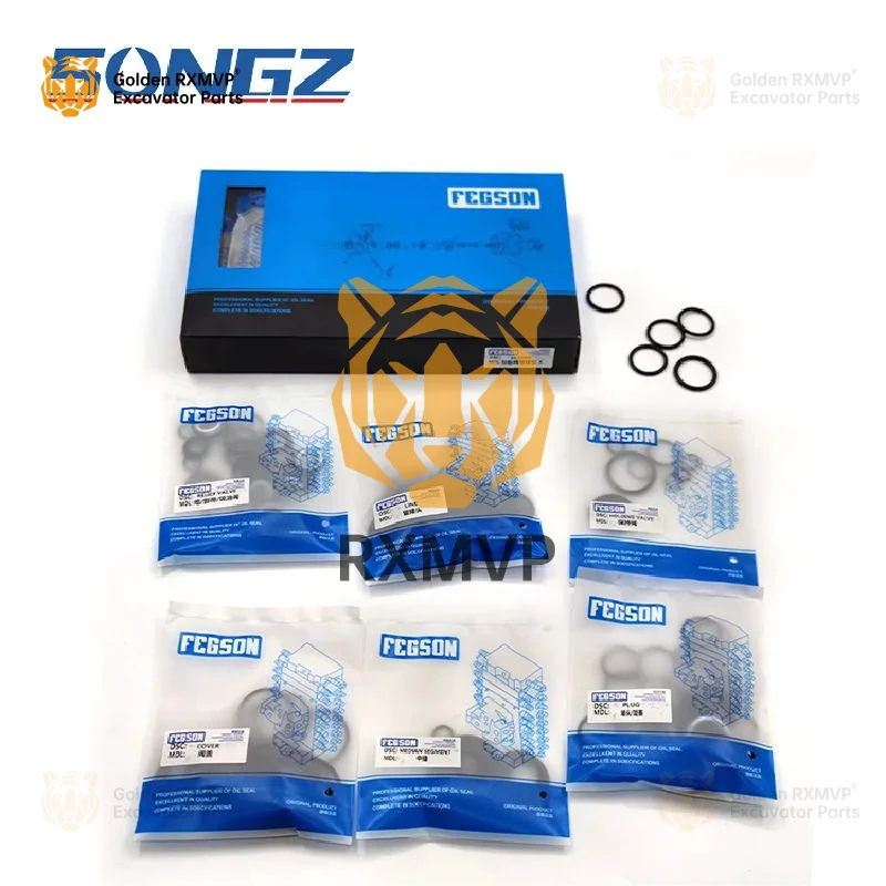 For Kobelco Hydraulic Level Control Valve Seal Repair Kit Apply SK140 8 Excavator