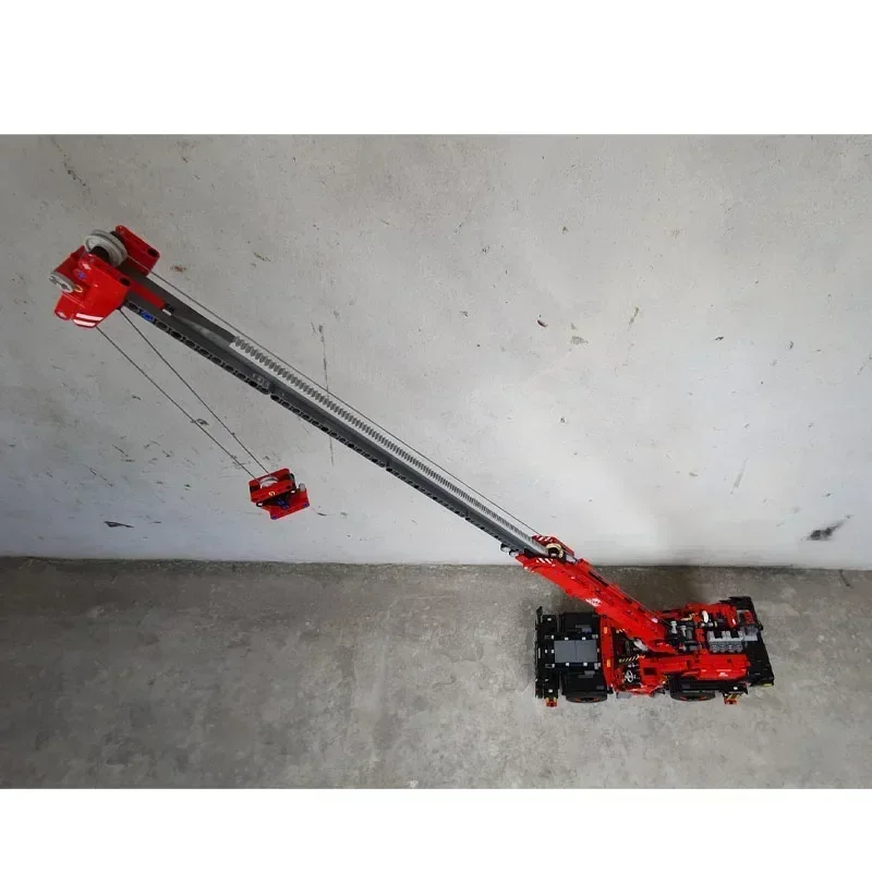 MOC-68437 جديد التحكم عن بعد رافعة التضاريس الخام بنة نموذج • 3596 أجزاء لعبة عيد ميلاد الأولاد الأطفال هدية #4