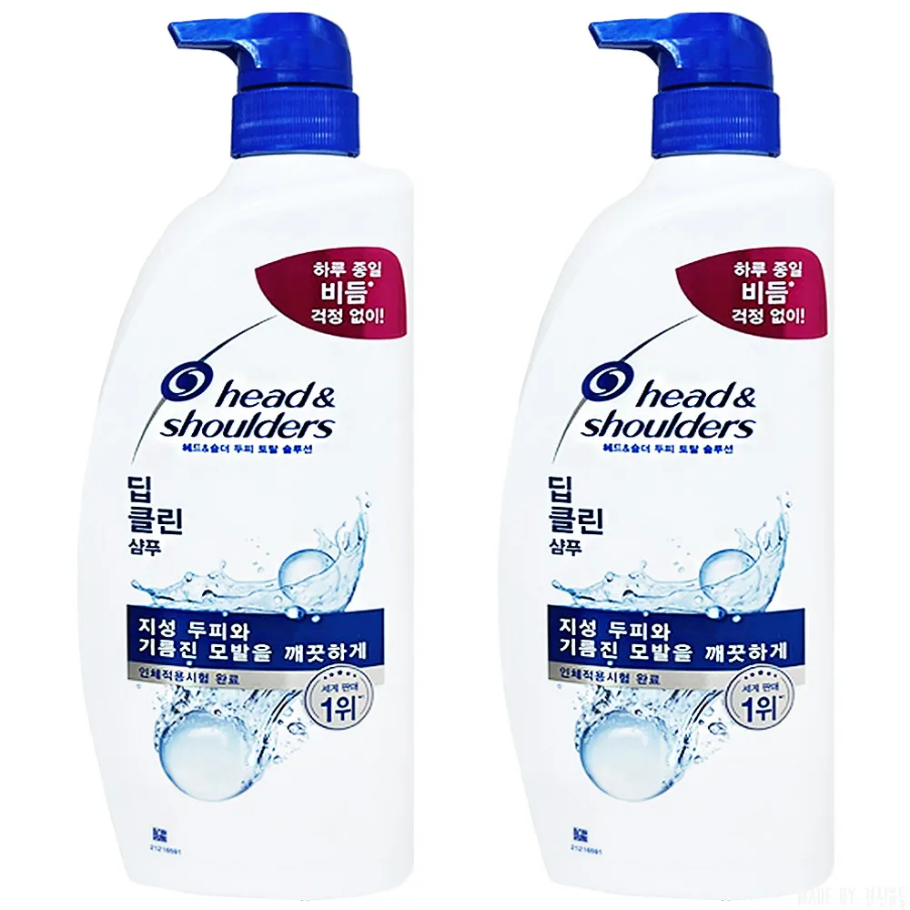 Champú para la picazón de cabeza y hombros 850 ml X 2, cuidado del cuero cabelludo fresco de gran capacidad