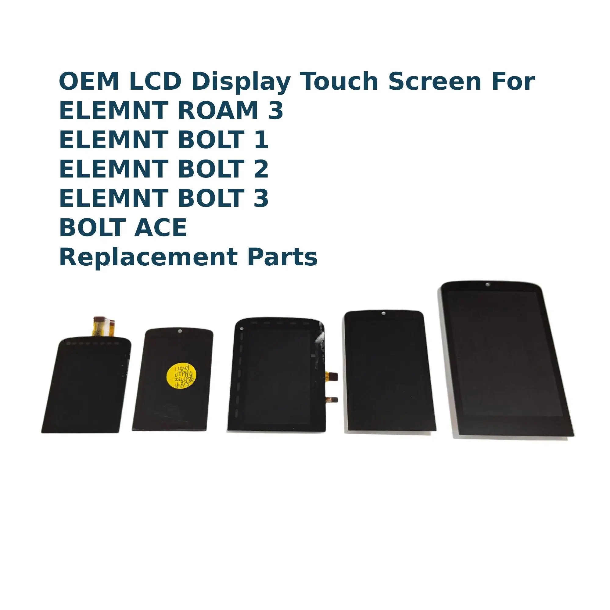 OEM LCD Display Touch Screen For Wahoo ELEMNT ROAM BOLT ACE Replacement Parts