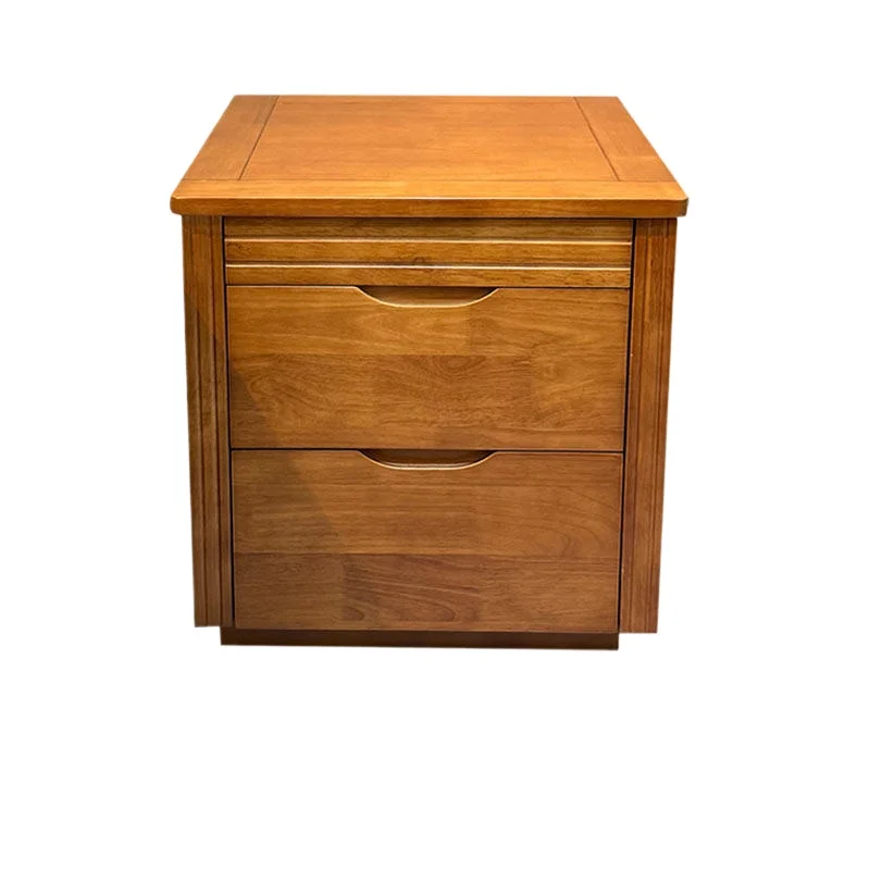 

Solid wood hidden locker, new Chinese multi-functional hidden bedside table, household bedroom safe integrated