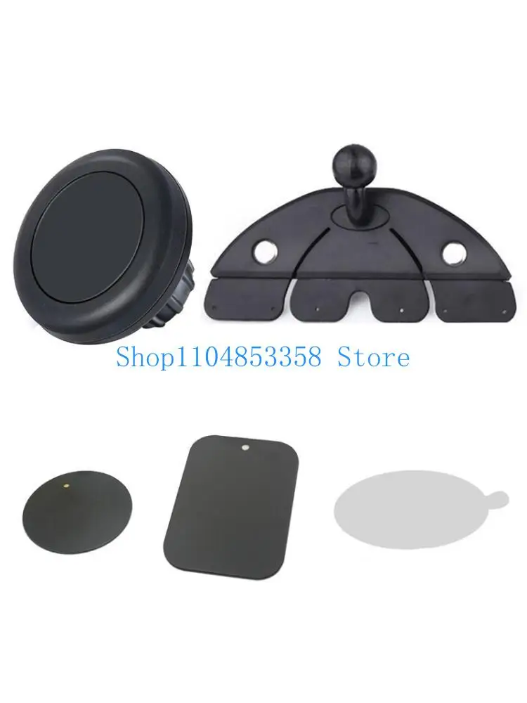 652F Easy Grips Phone Holder Stand for Vehicle CDs Slot Fast Setups Design