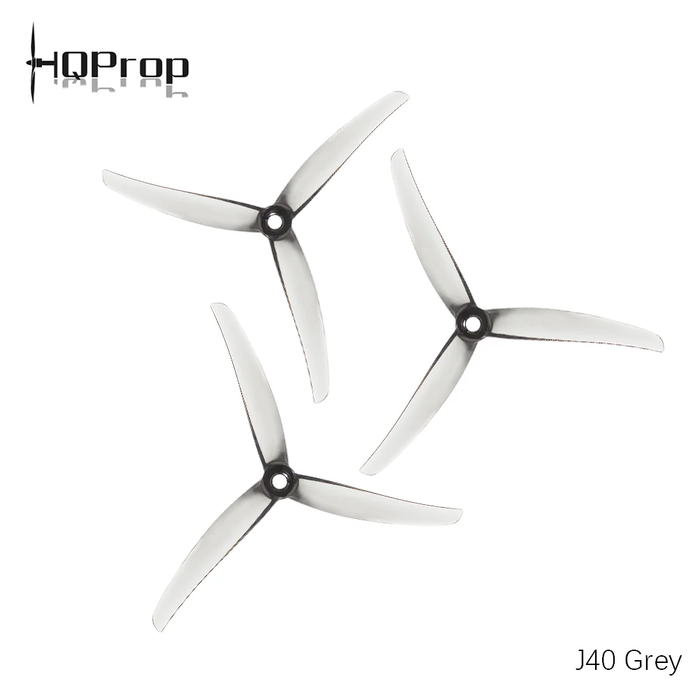 4PCS/20PCS/40PCS  HQ Juicy Prop J40 5.1X4X3 Grey CW CCW Poly Carbonate 5.1 inch Propeller  For FPV RC Racing Drone Spare Parts