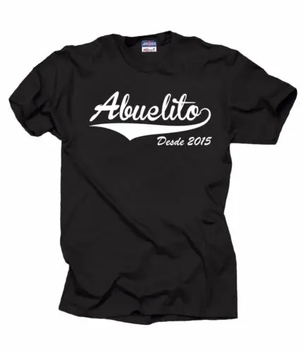 Gift For Grandfather T-Shirt Abuelito Desde 2015 Tee Shirt Family TShirt