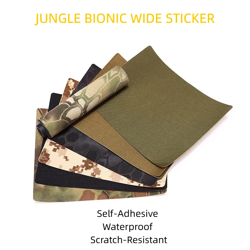Cinta camuflaje autoadhesiva para supresor – No tejida impermeable - imagen 3