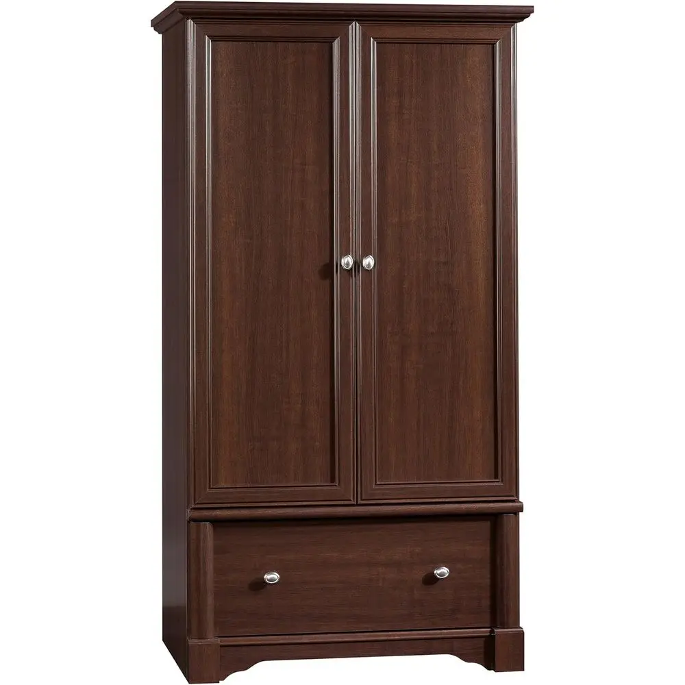

Cherry Finish Armoire with Elegant Design