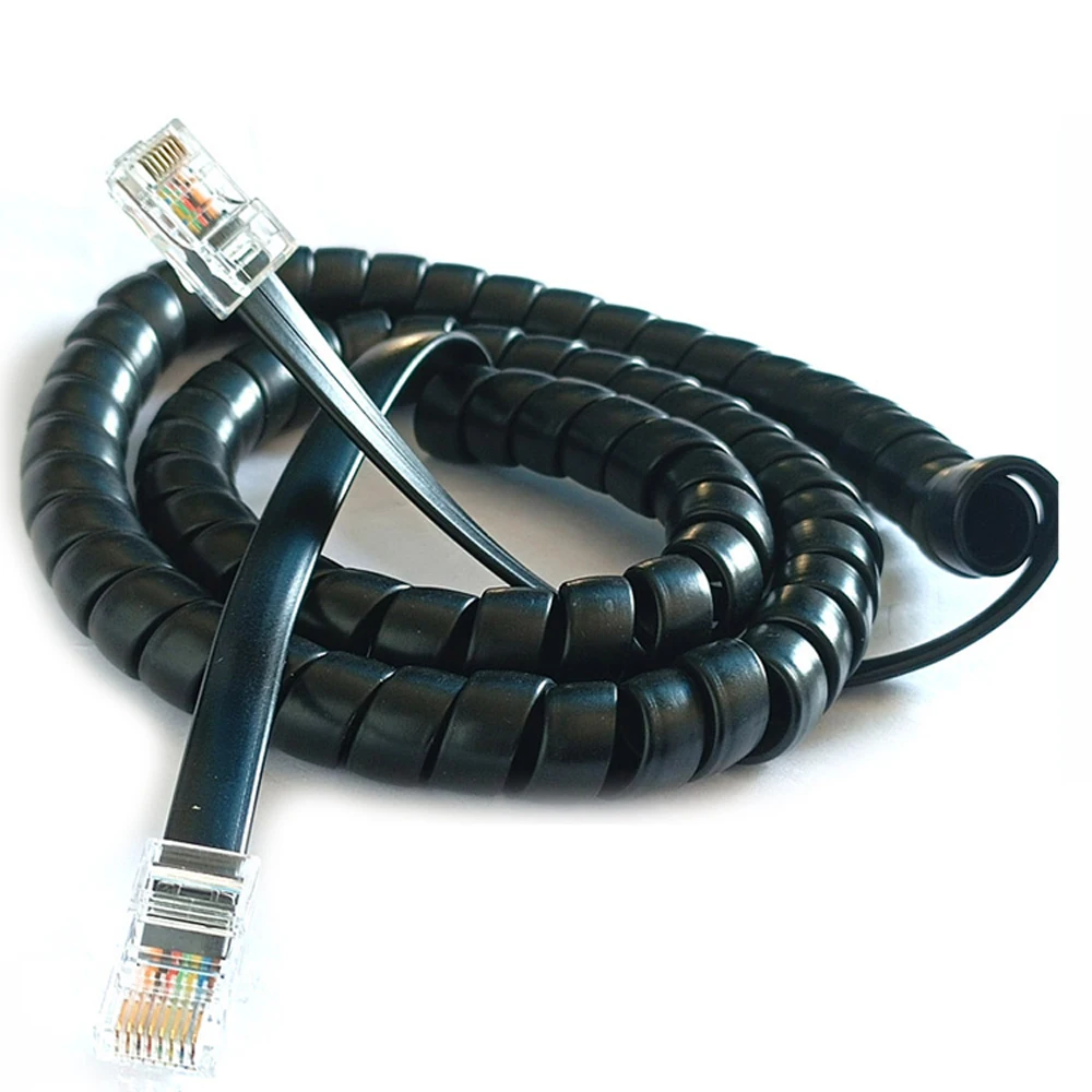 Kabel spiralny RJ45-RJ45 Meade Audiostar Equatorial Align Autostar, przewód spiralny do teleskopu, kabel sterujący HBX — zdjęcie produktu 6