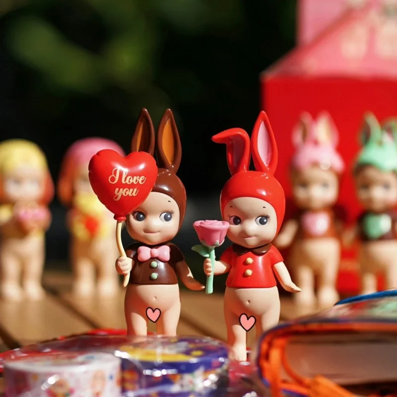 

New Genuine Sonny Angel 2024 Gift Of Love Series Blind Box Mini Figures Action Toys Ornaments Dolls Fans Children Birthday Gifts