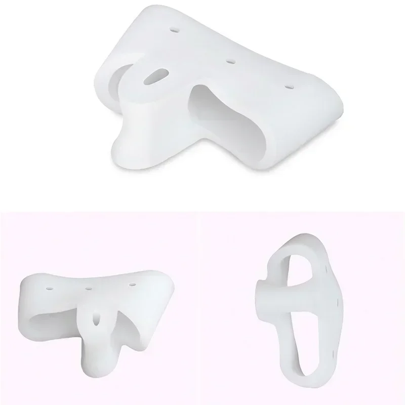 1pair Silicone Toe hallux valgus Separators Straighteners Bunion Relief Pads toe separator